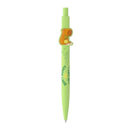 ICO: penna a sfera verde chiaro con stampa di capibara