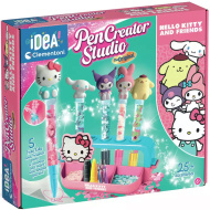 Idea! Studio creativo per creare penne Hello Kitty - Set gioco Clementoni