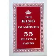 Il re di quadri carte da ramino 55 carte - Fiori