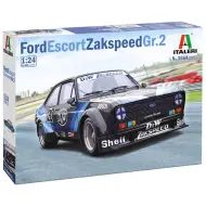 Italeri 1/24 Ford Escort Zakspeed Gr.2 modello di auto