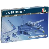 Italeri 1/72 F/A-18 Hornet modello di aereo da caccia