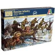Italeri 1/72 Fanteria Russa Uniforme Invernale Modellini di Soldati Russi