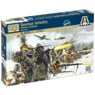 Italeri 1/72 Fanteria Tedesca Uniforme Invernale - Modellini di soldati tedeschi in uniforme invernale