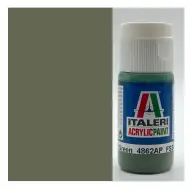 Italeri Flat Green (4862AP) - Vernice opaca verde per modellismo 20ml