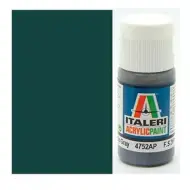 Italeri Flat Gunship Gray (4752AP) - Vernice opaca grigio nave da guerra per modellismo 20ml