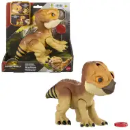 Jurassic World: Rinascita - Figura interattiva di dinosauro Aquilops Dolores - Mattel