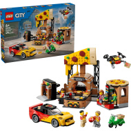 LEGO® City: Pizzeria con veicoli per le consegne (60496)