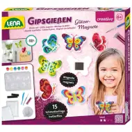 LENA: Set per creare farfalle in gesso e calamite da frigorifero