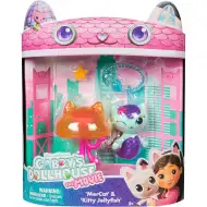 La casa delle bambole di Gabby Cinema: Set di 2 personaggi Aquaroom - MerCat e Kitty Medusa - Spin Master