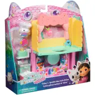 La casa delle bambole di Gabi Cinema: Set da gioco Cucina di Biscottino il gattino - Spin Master