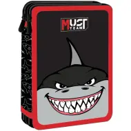 Luna: Astuccio a due piani Must Team Sharks riempito