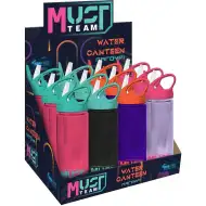 Luna: Bottiglia in plastica Must Team, disponibile in diversi modelli, 500ml, 1 pezzo
