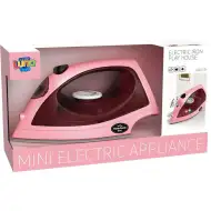 Luna: Happy Family ferro da stiro elettrico rosa con luce e suono