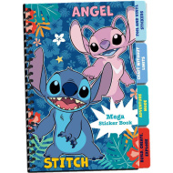 Luna: Maxi quaderno con adesivi Disney Stitch