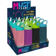 Luna: Must... Borraccia in plastica dai colori vivaci 500ml in diverse varianti 1 pezzo