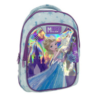Luna: Must Team Frozen Elsa zaino scolastico arrotondato a 3 scomparti, 32x18x43 cm