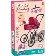 Luna: Passeggino rosa in scatola 39x66x74 cm