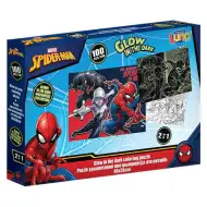 Luna: Puzzle da 100 pezzi di Spider-Man Marvel che si illumina al buio