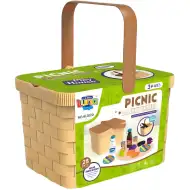Luna: Set da picnic in cestino, 25 pezzi