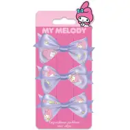 Luna: Set di 3 fermagli per capelli con fiocco My Melody