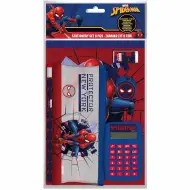 Luna: Set di cancelleria di Spider-Man con calcolatrice, confezione da 6 pezzi