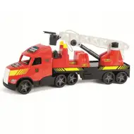 Magic Truck: Camion dei pompieri con luci fluorescenti 81cm - Wader