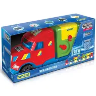 Magic Truck: Camion della spazzatura con lampade fluorescenti 60cm - Wader