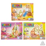 Magnetic - set da costruzione magnetico con animali, 19 pezzi, assortito, 1 pezzo