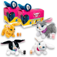 Mammy Surprise coniglio di peluche a sorpresa 1 pezzo