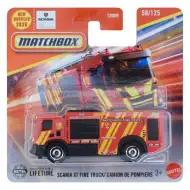 Matchbox: Camion dei pompieri Scania XT 1/64 - Mattel
