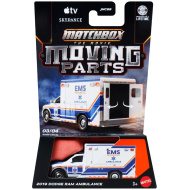 Matchbox Il film: 2019 Dodge RAM Ambulanza modellino apribile in scala 1:64 – Mattel