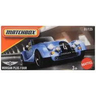 Matchbox: Modellino Morgan Plus Four in scatola di cartone 1/64 - Mattel