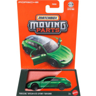 Matchbox Moving Parts: Porsche Taycan GTS Sport Turismo macchinina apribile in scala 1/64 - Mattel