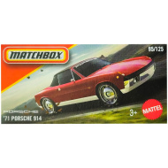 Matchbox: Porsche 914 del 71, modellino 1/64 in scatola di cartone rossa – Mattel