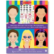 Melissa &amp; Doug: Crea un volto set creativo con adesivi