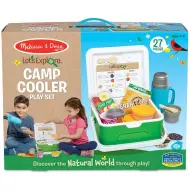 Melissa &amp; Doug: Set da gioco con borsa frigo, cibi e accessori