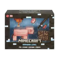 Minecraft: Livello Diamante - Figura di Maiale - Mattel