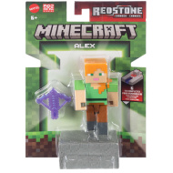 Minecraft: figura di Alex con accessori - Mattel
