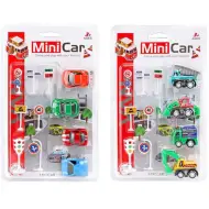 Mini Car: Set di 4 macchinine a retrocarica in due varianti