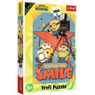 Minions 3 Sorridi! Puzzle da 100 pezzi - Trefl