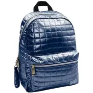 Must... Pearl zaino scolastico trapuntato blu, zaino 26x14x36cm