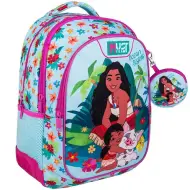 Must... Vaiana 2 zaino scolastico arrotondato a 3 scomparti, 32x18x43cm