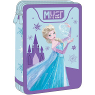 Must: astuccio a due piani a tema Frozen, completo, 15x5x21 cm