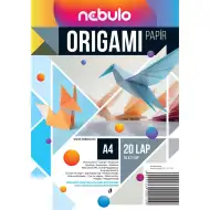 Nebulo: Fogli per origami formato A4, confezione da 20 pezzi