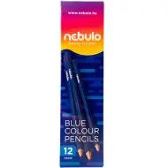 Nebulo: Matita colorata triangolare blu 1 pezzo