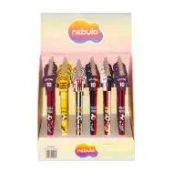 Nebulo: Penna gel cancellabile a pulsante, disponibile in diversi modelli, 1 pezzo