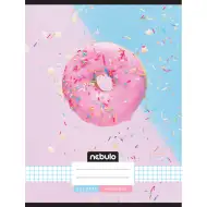 Nebulo: Quaderno A/4 quadrettato con copertina a ciambelle graffettato 87-32
