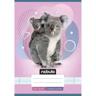 Nebulo: Quaderno a righe per la 1ª classe A5 14-32 con animali - Con koala