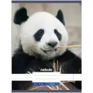 Nebulo: Quaderno liscio Panda A4 80-32