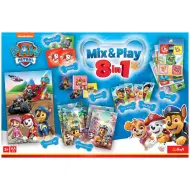 Paw Patrol 8 in 1 raccolta di giochi da tavolo - Trefl